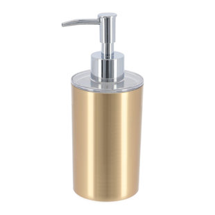 EVIDECO Brushed Gold Bath Hand Soap & Lotion Dispenser GOLDEN 12 FL OZ