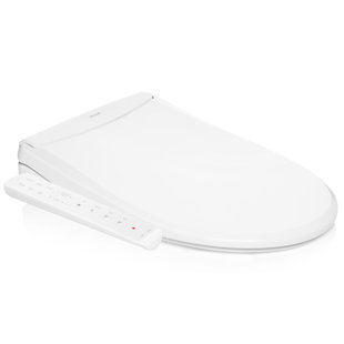 BRONDELL Swash Thinline T22 Luxury Bidet Toilet Seat with Side Arm Control, White