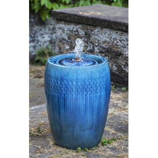 CAMPANIA INTERNATIONAL Malmo Weather Resistant Floor Fountain