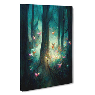 ALPEN HOME Forest Fairies - Wrapped Canvas Print