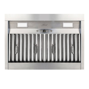 Nauxus 30" 600 Cubic Feet Per Minute Ducted Insert Range Hood with Light Included