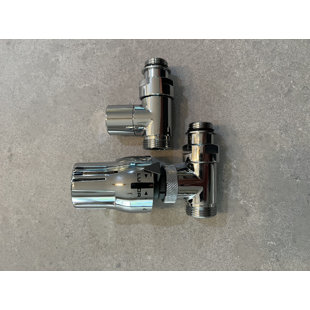 MODERN WARMTH Thermostatic Straight Valve Kit