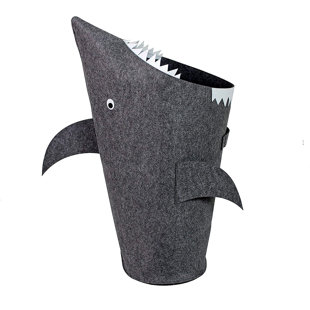 ZOOMIE KIDS Shark Kids Nursery Laundry Hamper