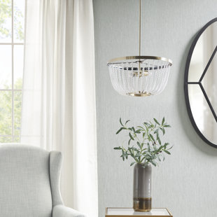 HAMPTON HILL Melrose 2-Light Beaded Chandelier