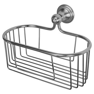 Haceka Allure Drilling And Screw Mounting Stainless Steel Shower Basket