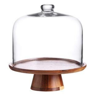 LOON PEAK® Dederick Wood Cake Stand
