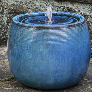 CAMPANIA INTERNATIONAL Boden Weather Resistant Floor Fountain
