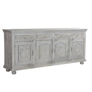 TARAN DESIGNS Harleen 102'' Solid Wood Sideboard