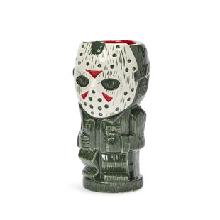 Geeki Tikis Friday The 13Th Jason Voorhees | Ceramic Tiki Mug | Holds 26 Ounces