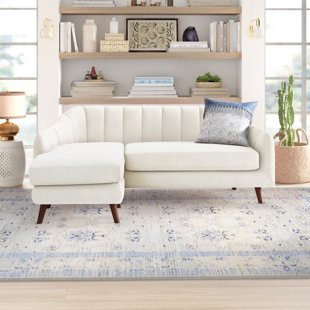 NORDIC UPHOLSTERY 81" Wide Reversible Sofa & Chaise