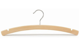 ONLY HANGERS INC. Wood Standard Hanger for Dress/Shirt/Sweater (Set of 50)