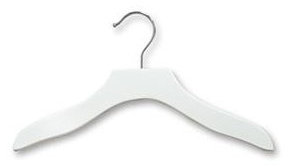 ONLY HANGERS INC. Wooden Wavy Top Nursery Kids Hanger for Dress/Shirt/Sweater (Set of 100)
