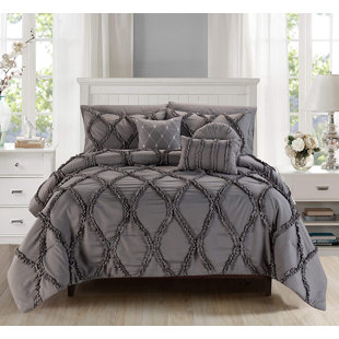 Mocassi 10pc Infinity Geometric Shapes Comforter Set