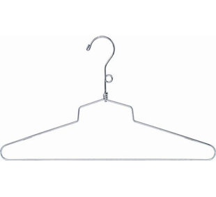 ONLY HANGERS INC. Metal Standard Hanger for Suit/Coat (Set of 50)