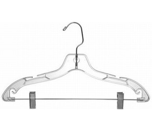 ONLY HANGERS INC. Hangers With Clips for Skirt/Pants