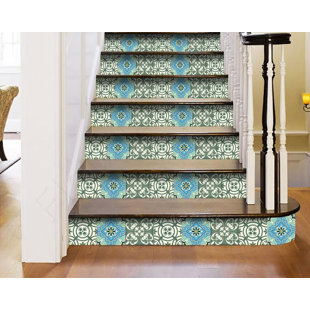 HOMEROOTS 7'' W x 7'' L PVC Peel and Stick Field Tile (Set of 24)