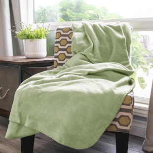 LCM HOME FASHIONS Hand Woven Throw Blanket