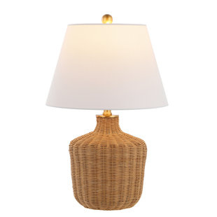 BIRCH LANE™ Nabila Wicker/Rattan Table Lamp