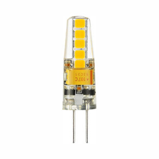 CWI LIGHTING 2 Watt, LED, Dimmable Light Bulb, (4000K) G4/Bi-pin Base (Set of 10)
