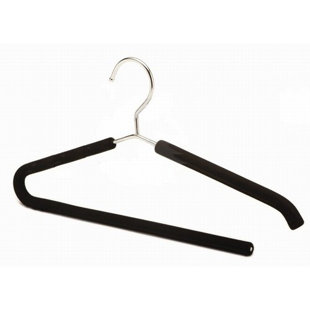 ONLY HANGERS INC. Metal Non-Slip Standard Hanger for Suit/Coat (Set of 10)