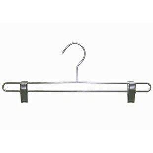 ONLY HANGERS INC. Metal Hangers With Clips for Skirt/Pants