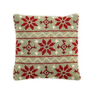 PLOW & HEARTH Polypropylene Indoor/Outdoor Throw Pillow