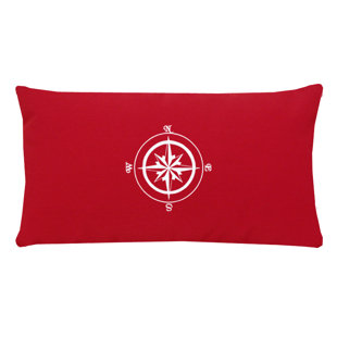 NANTUCKET BOUND Embroidered Sunbrella® Throw Pillow