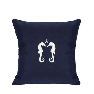 NANTUCKET BOUND Embroidered Sunbrella® Throw Pillow