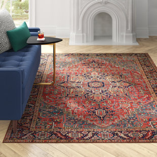 MERCURY ROW Cassiopeia Damask Area Rug