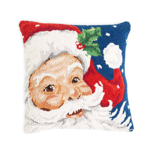 PLOW & HEARTH Wool Blend Throw Pillow