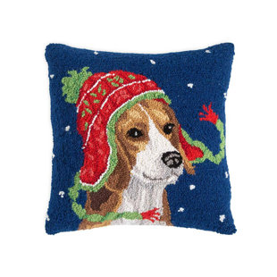 PLOW & HEARTH Wool Blend Throw Pillow