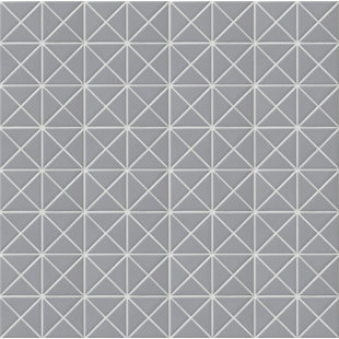 WS TILES® 1.15" x 2.36" Porcelain Mosaic Sheet Wall & Floor Tile