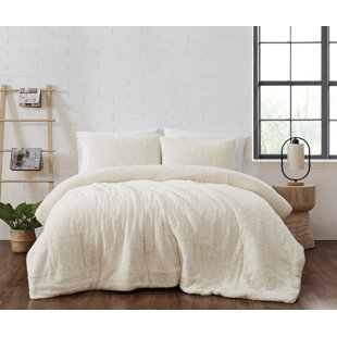 Brooklyn Loom Brooklyn Loom Marshmallow Sherpa Sherpa Comforter Set