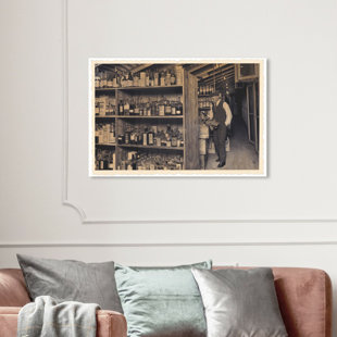 OLIVER GAL The Art Cabinet " All Those Old Bottles "