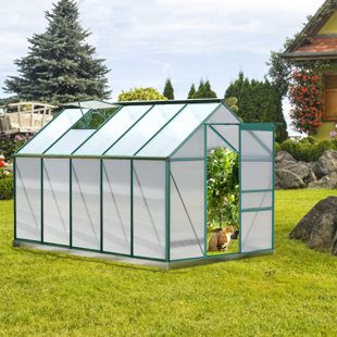 HOMERECOMMEND 4' W x 6' D Mini Greenhouse