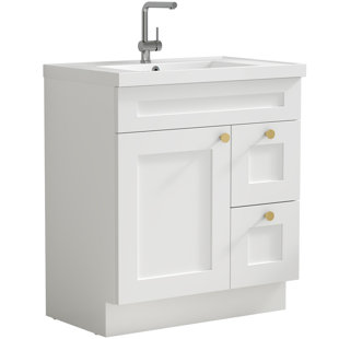 JPND 30'' Free Standing Single Bathroom Vanity Set