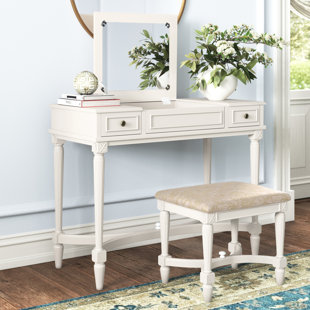 KELLY CLARKSON HOME Eloise Vanity Set with Stool and Mirror
