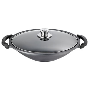 SCHULTE UFER Globus i 36cm Non-Stick Cast Aluminium Wok with Lid