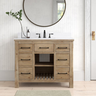 ARI KITCHEN & BATH Eaddy 42" Single Bathroom Vanity Set