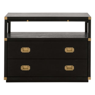 BENJARA 2 - Drawer Nightstand in Black