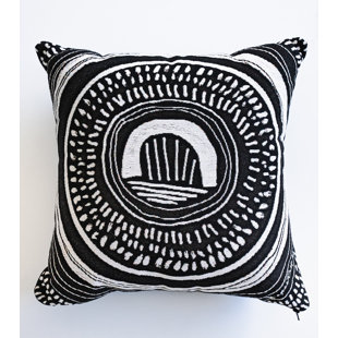 K-APOSTROPHE Spiral Throw Pillow