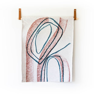 K-APOSTROPHE Cotton Topographic II Woven Tapestry