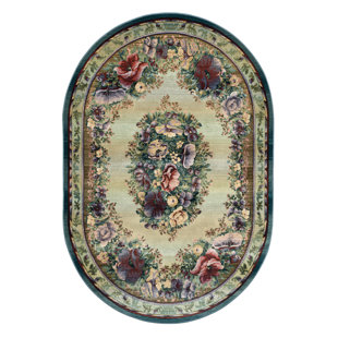 THEKO Flachgewebe-Teppich Gabiro in Rot/Lila/Beige