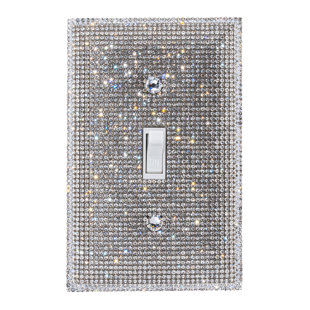 DESIGNS ABLAZE 1 - Gang Toggle Light Switch Standard Wall Plate