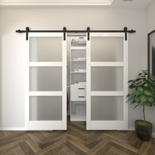 ARK DESIGN II Standard Double Barn Door Hardware Kit