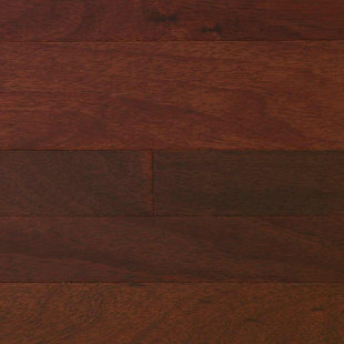 EASOON USA African Heritage Padouk 1/2 Thick x 5" Wide x Varying Length Engineered Hardwood Flooring