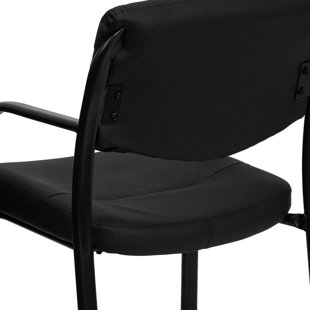 OFFEX 23" W Vinyl Seat Waiting Room Chair with Metal Frame