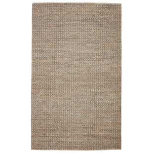 JOSS & MAIN Giselle Handmade Flatweave Jute/Sisal Beige/Gray Rug