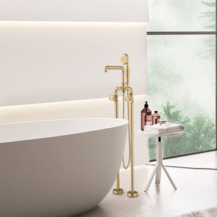 MODLAND Floor Tub Spout with Diverter