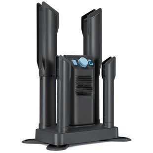 KJETHKEY 1 Cubic Feet Electric Dryer Black